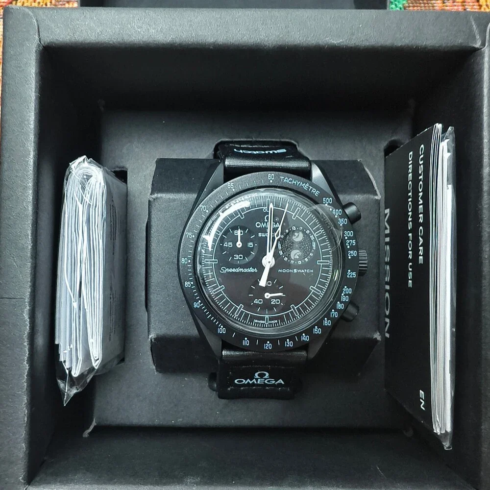 Swatch X Omega Mission To The Moonphase - New Moon Watch